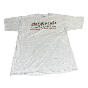 Vintage 90s Livin La Vida Loco African American Shirt